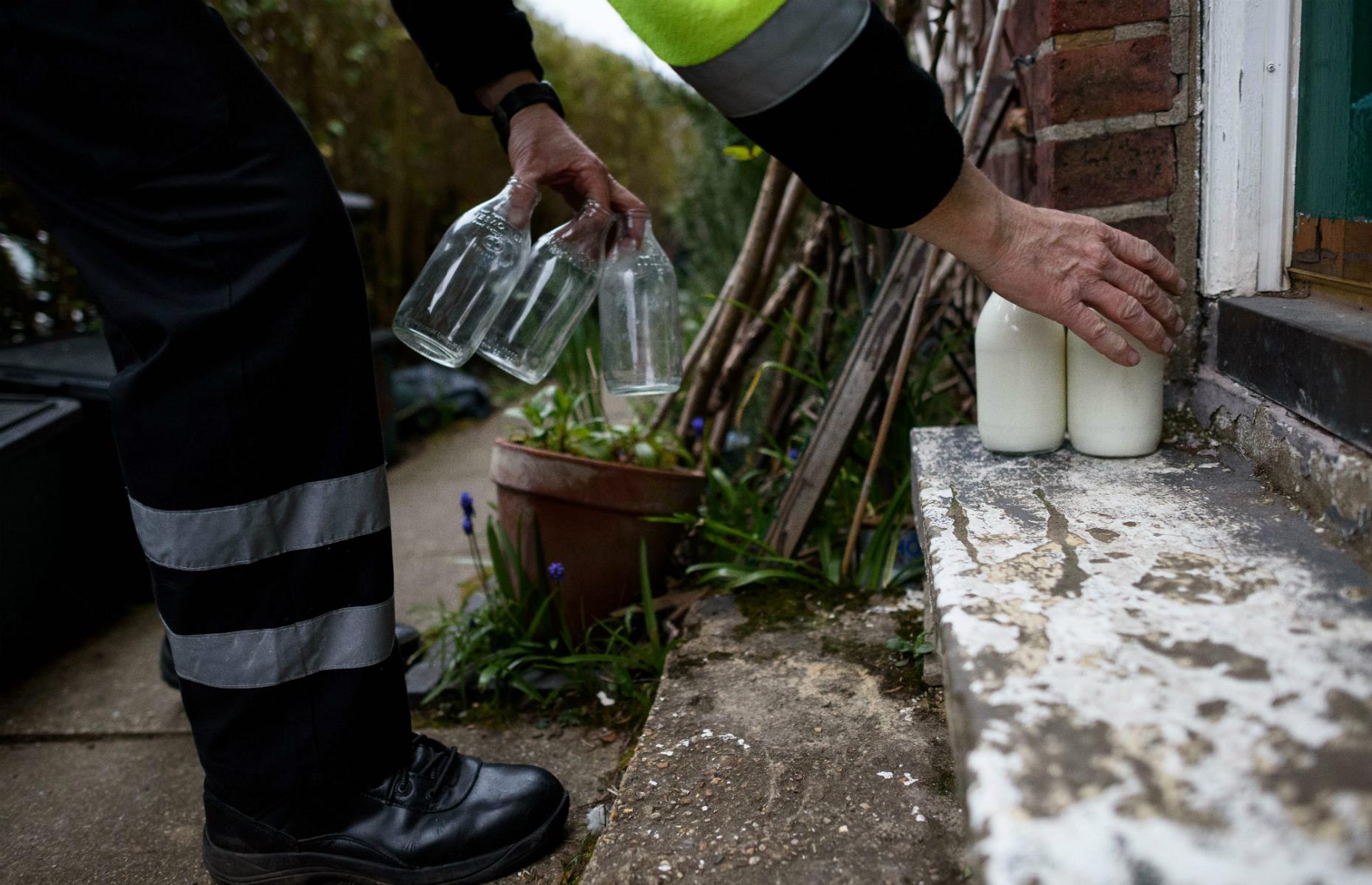 Milk deliverer
